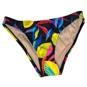 Tabitha Brown for Target XSMALL Black Lemon Print Hipster Bottom Modern French